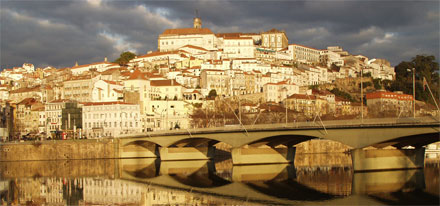 Coimbra - il panorama di Coimbra